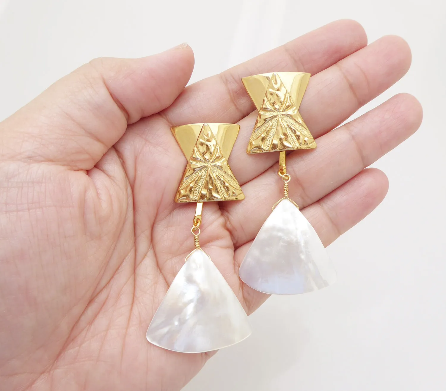 Triantan earrings