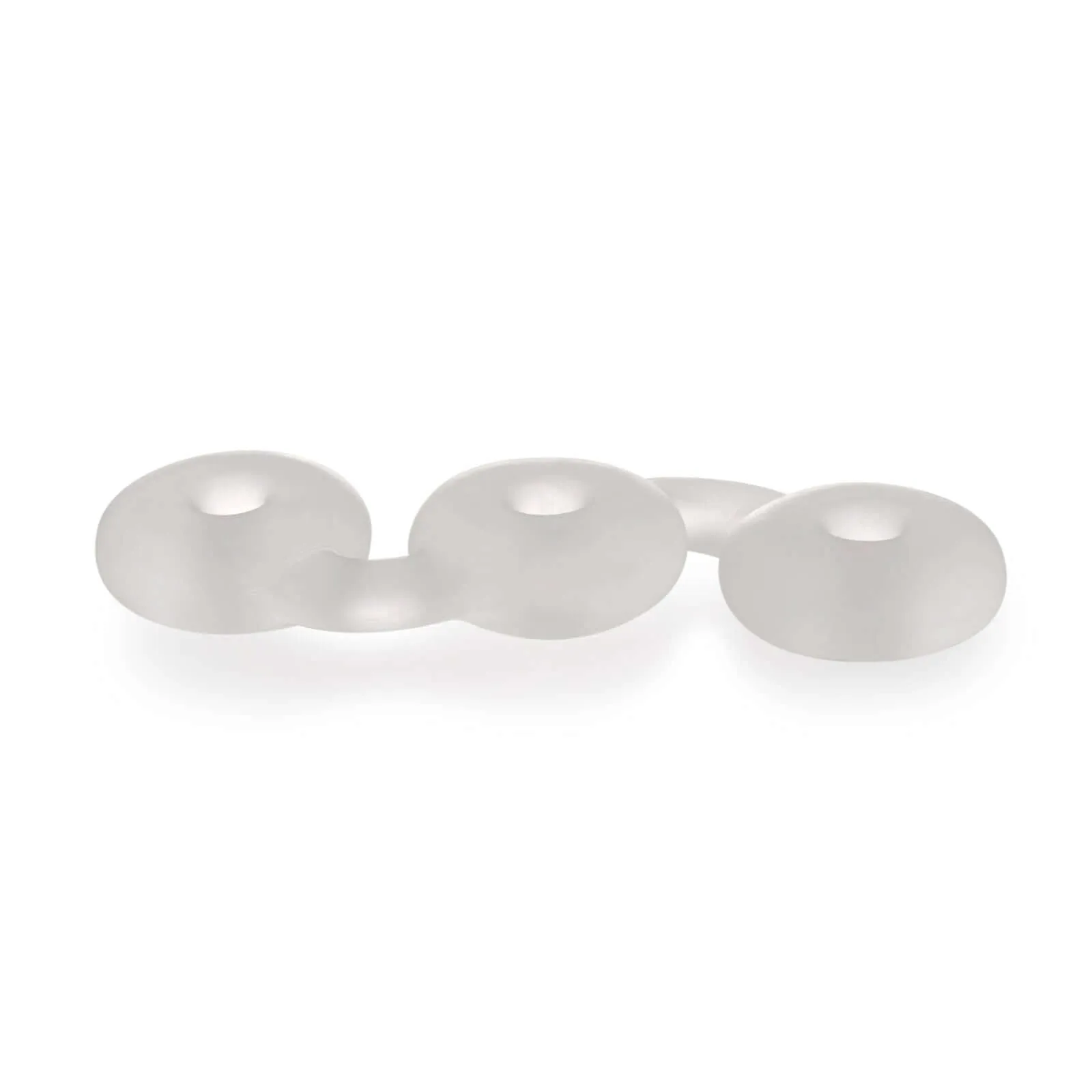 Triple Donut Ring - Clear