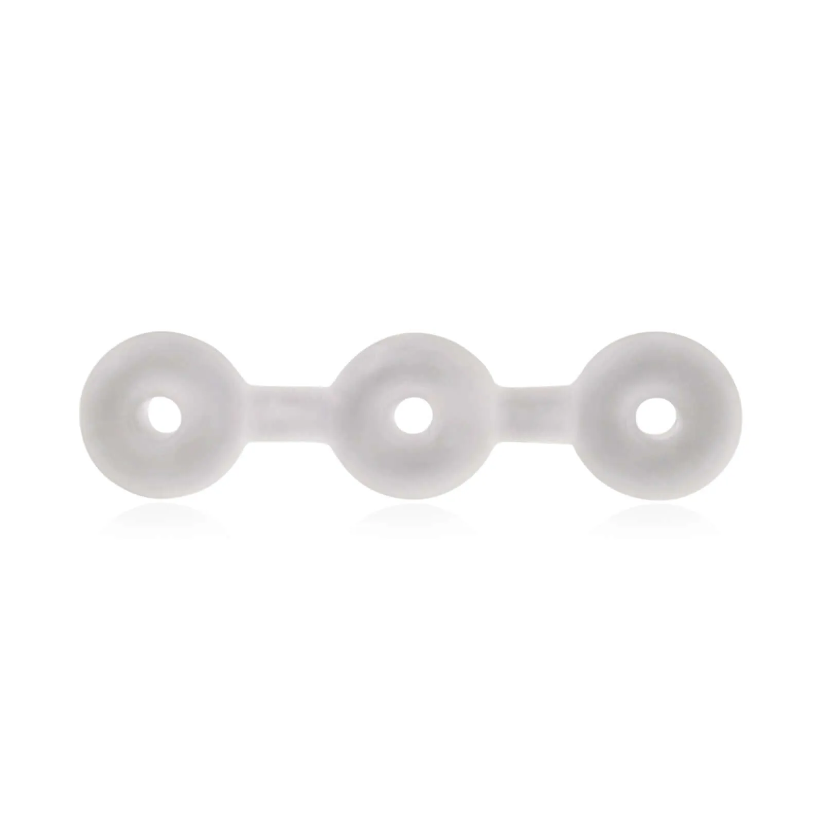 Triple Donut Ring - Clear