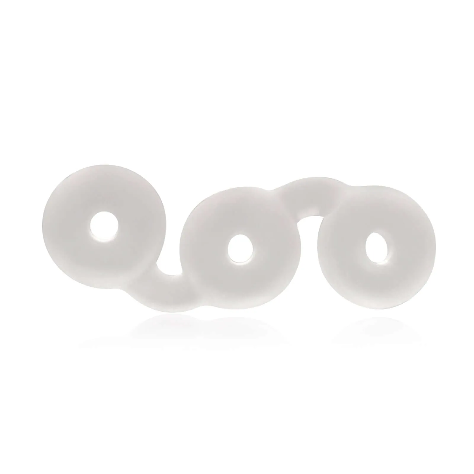 Triple Donut Ring - Clear
