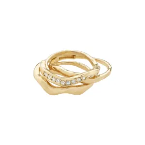 True 3-in-1 Set Ring - Gold