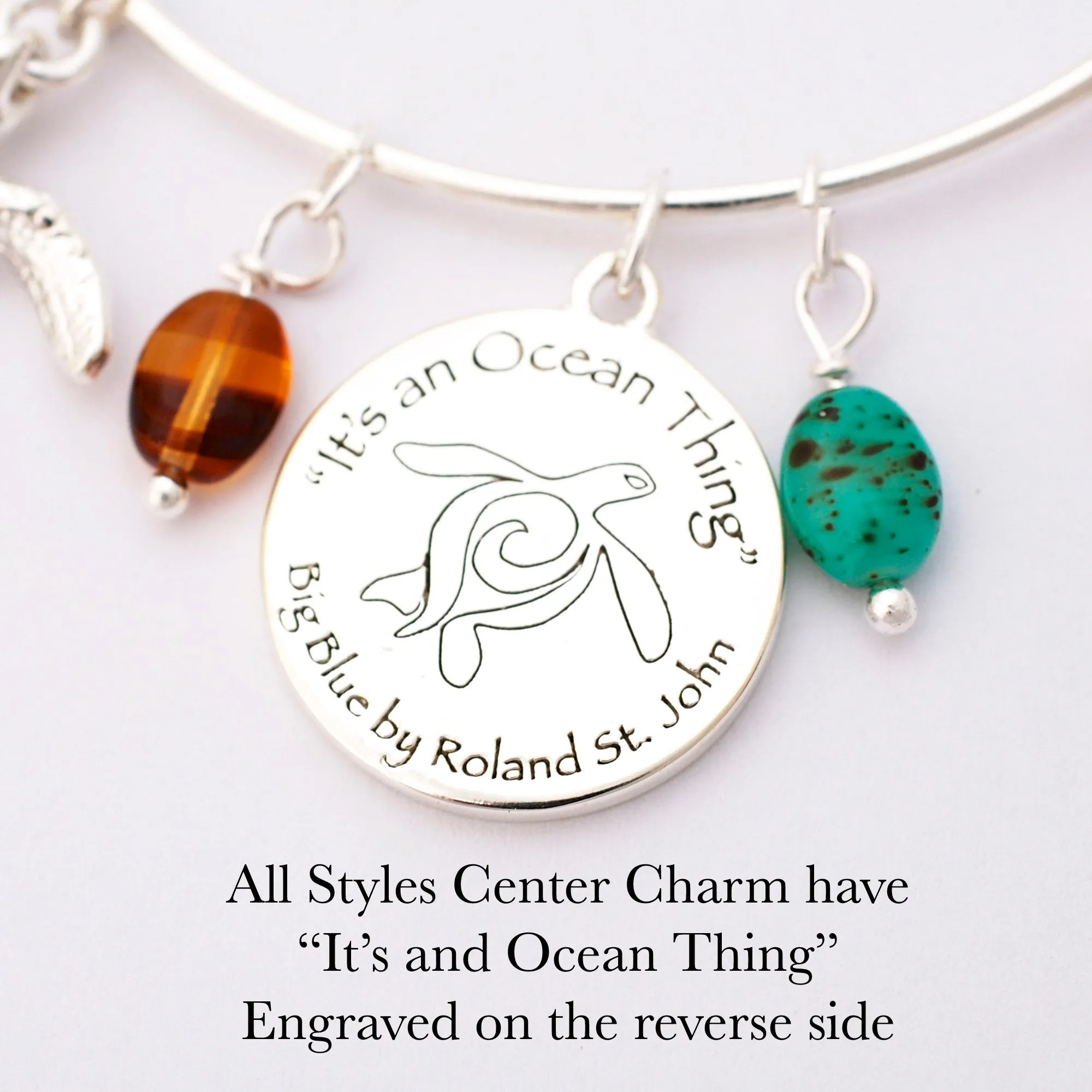 Turtle Bracelet for Women, Sea Turtle Bangle Bracelet, Turtle Charm Bracelet, Adjustable Bracelet for Women, Expandable Bracelet with Turtle