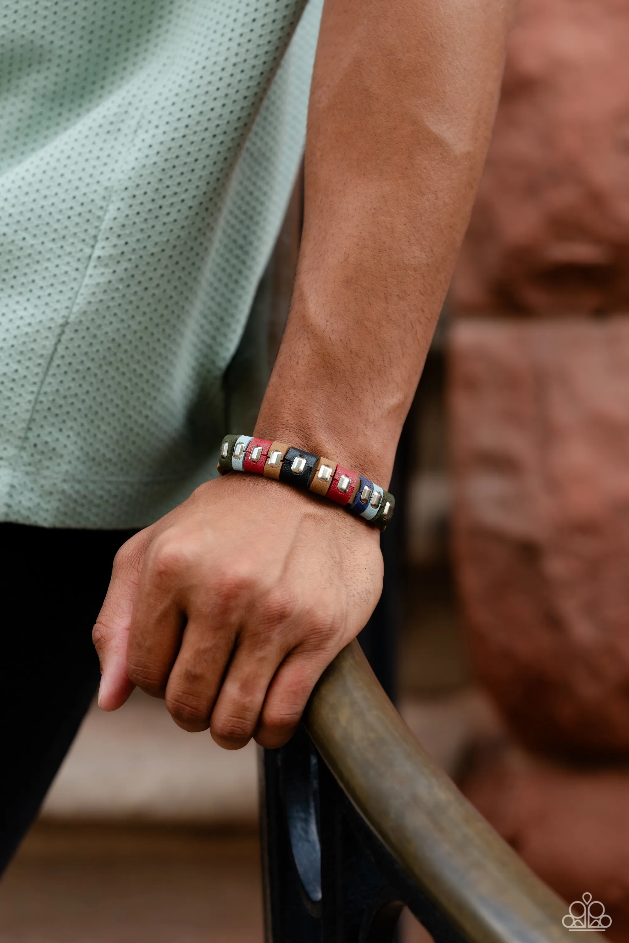 Unabashedly Urban - Multi (Leather) Bracelet