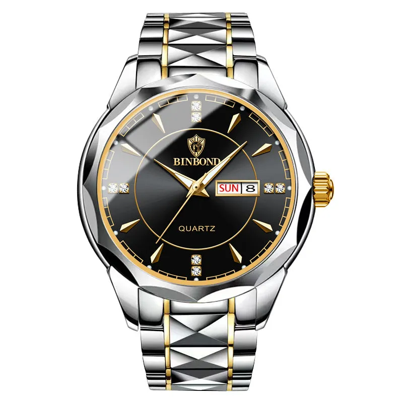 Unisex Waterproof Stainless Steel Watches