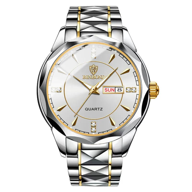 Unisex Waterproof Stainless Steel Watches