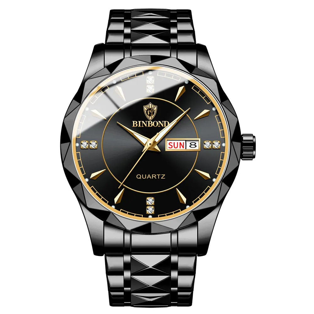 Unisex Waterproof Stainless Steel Watches