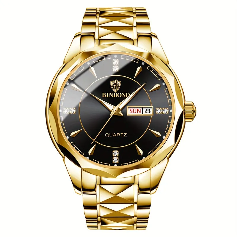 Unisex Waterproof Stainless Steel Watches