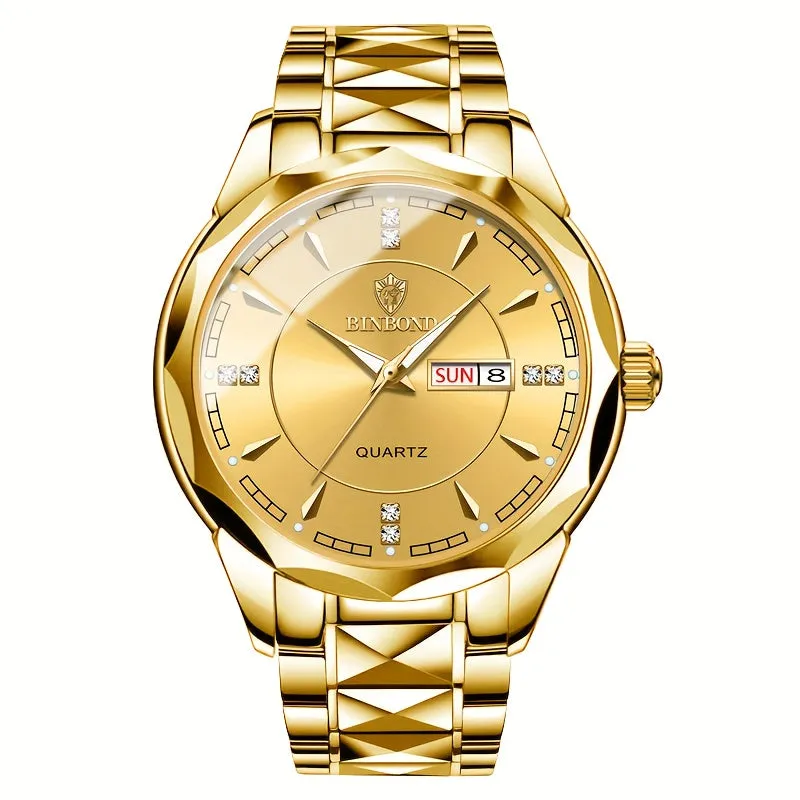 Unisex Waterproof Stainless Steel Watches