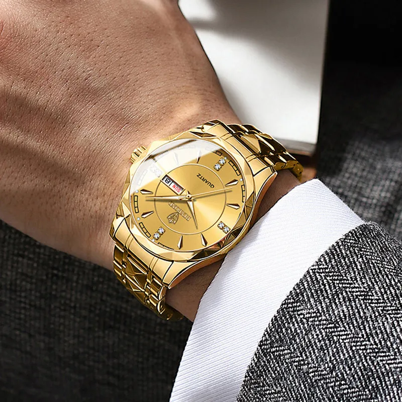 Unisex Waterproof Stainless Steel Watches