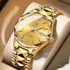 Unisex Waterproof Stainless Steel Watches