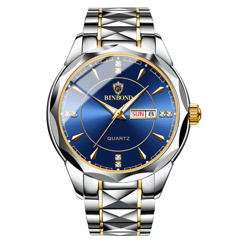 Unisex Waterproof Stainless Steel Watches