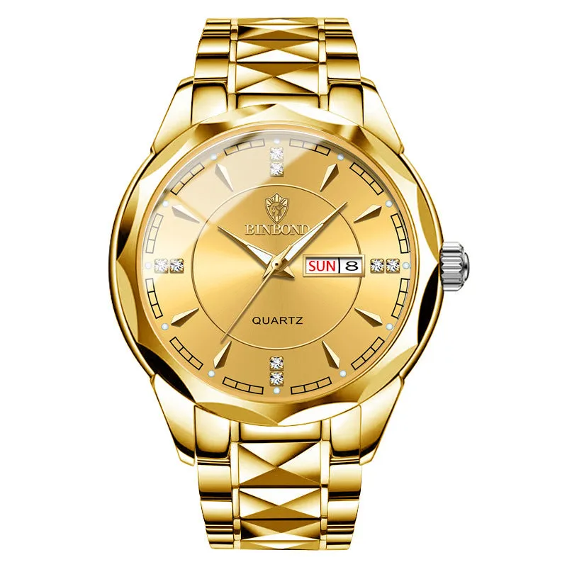 Unisex Waterproof Stainless Steel Watches