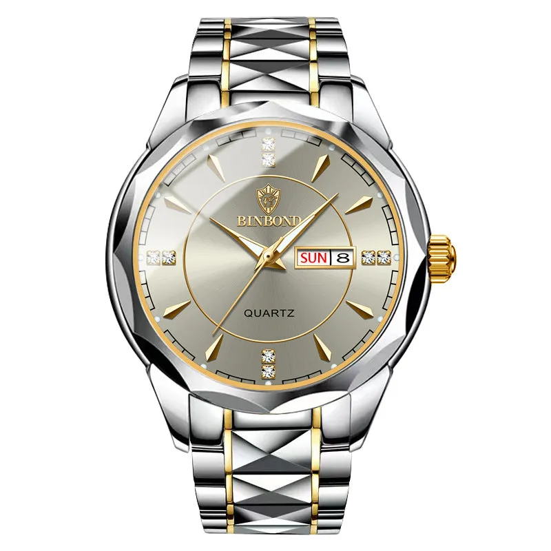 Unisex Waterproof Stainless Steel Watches