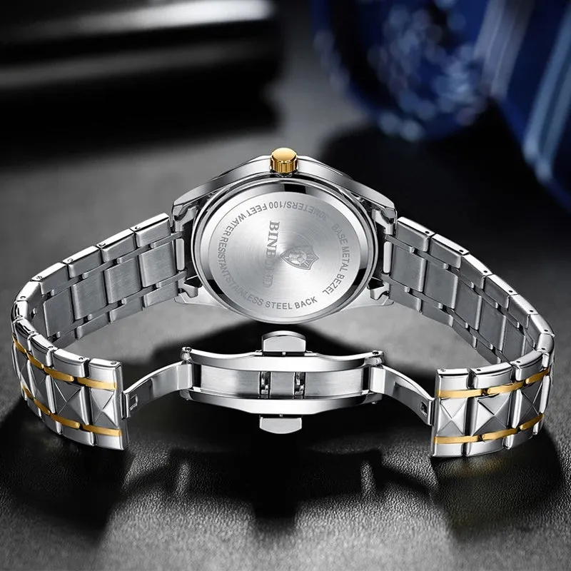 Unisex Waterproof Stainless Steel Watches