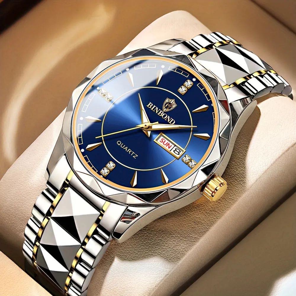 Unisex Waterproof Stainless Steel Watches