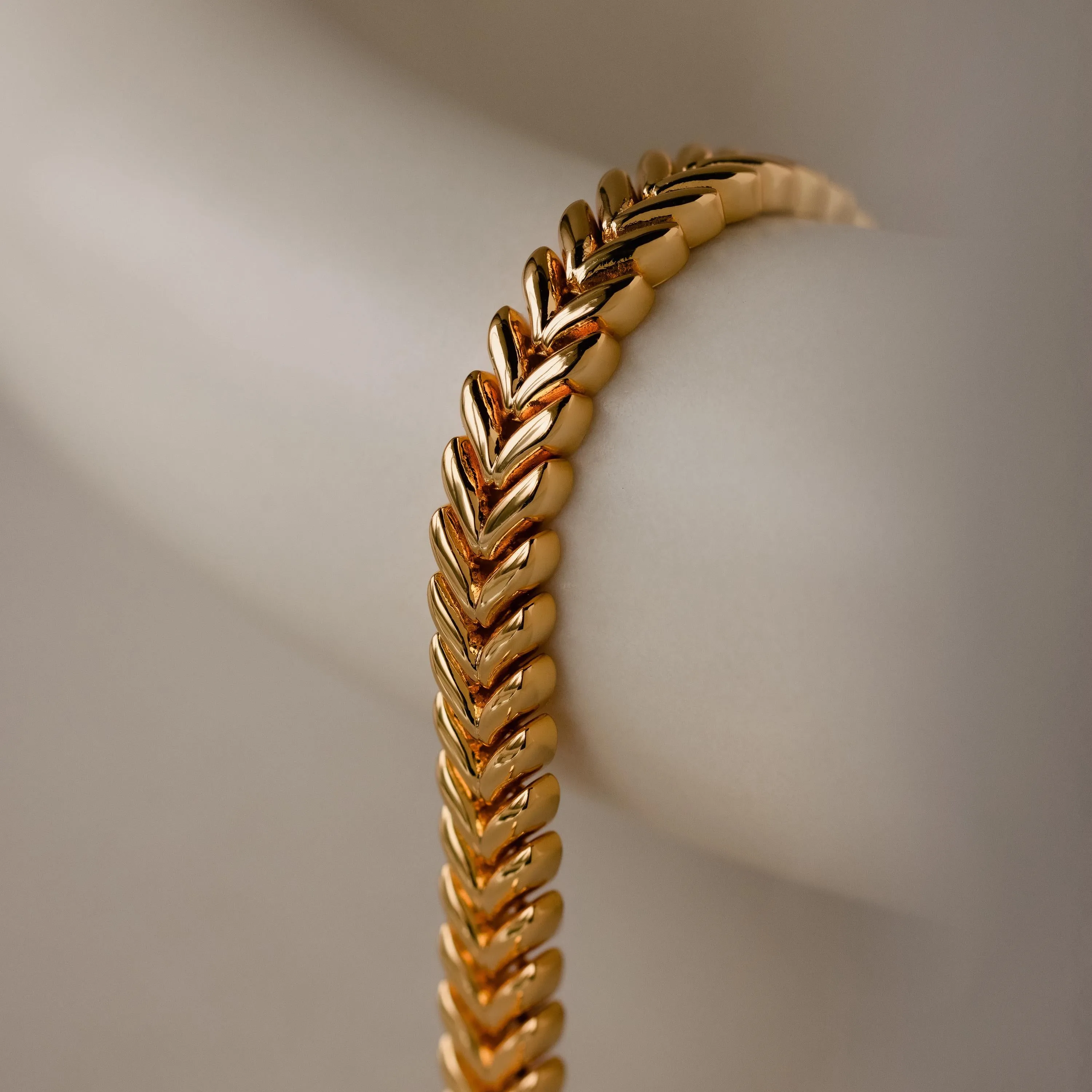 V-Link Chain Tennis Bracelet