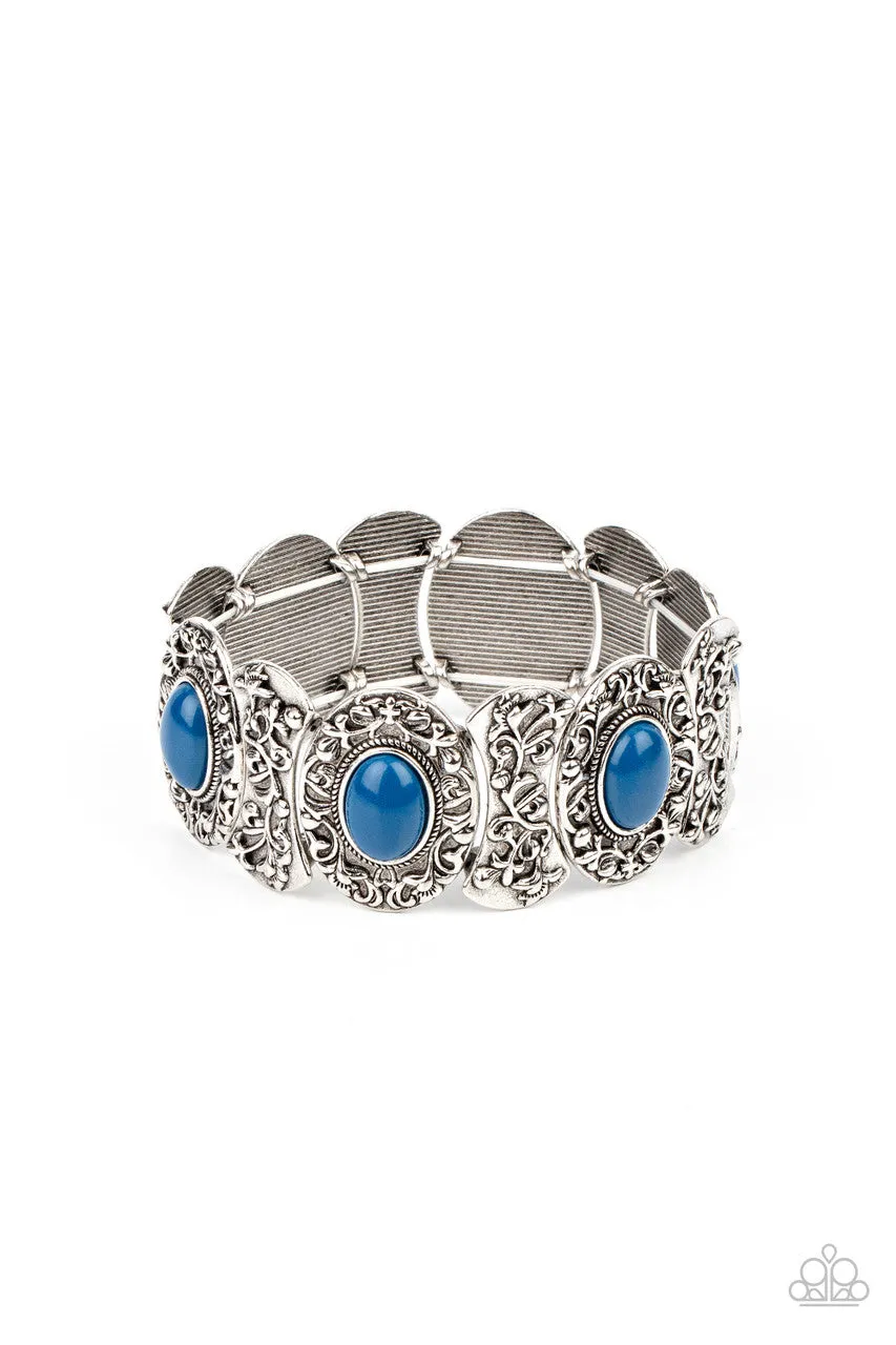 Versailles Vineyard Blue Paparazzi Bracelet