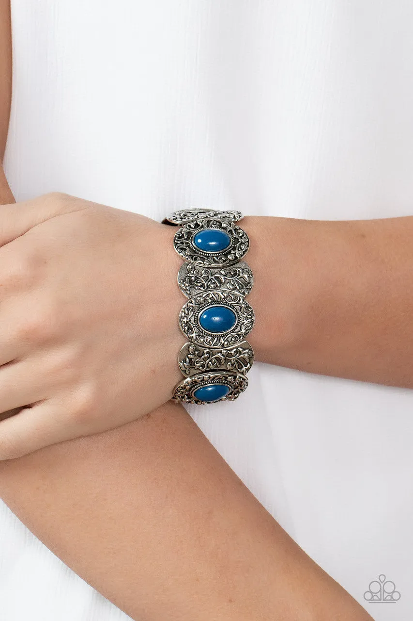Versailles Vineyard Blue Paparazzi Bracelet