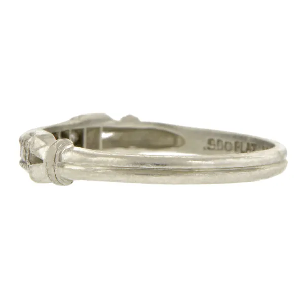 Vintage Diamond Wedding Band