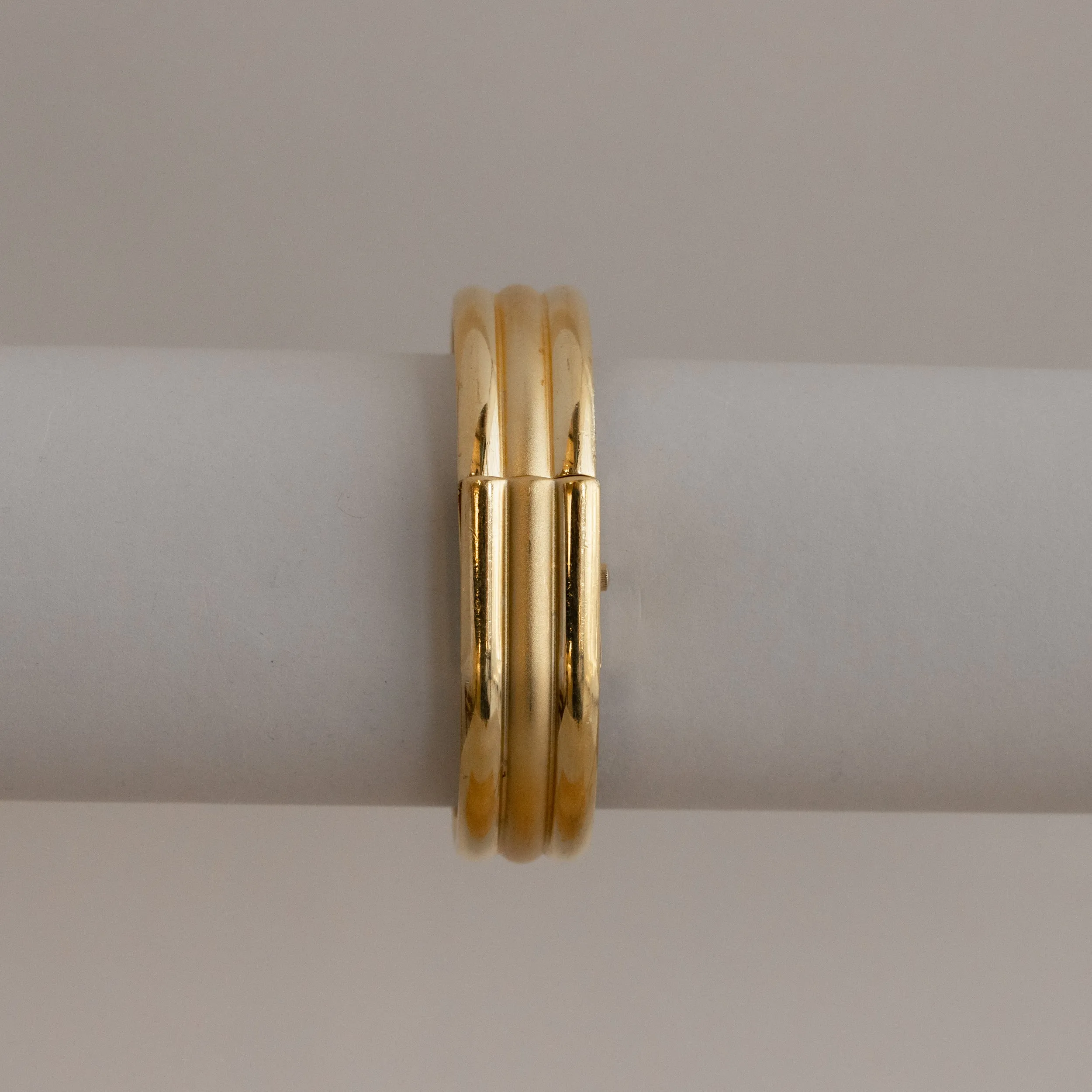 Vintage Mario Valentino Cuff Gold Watch