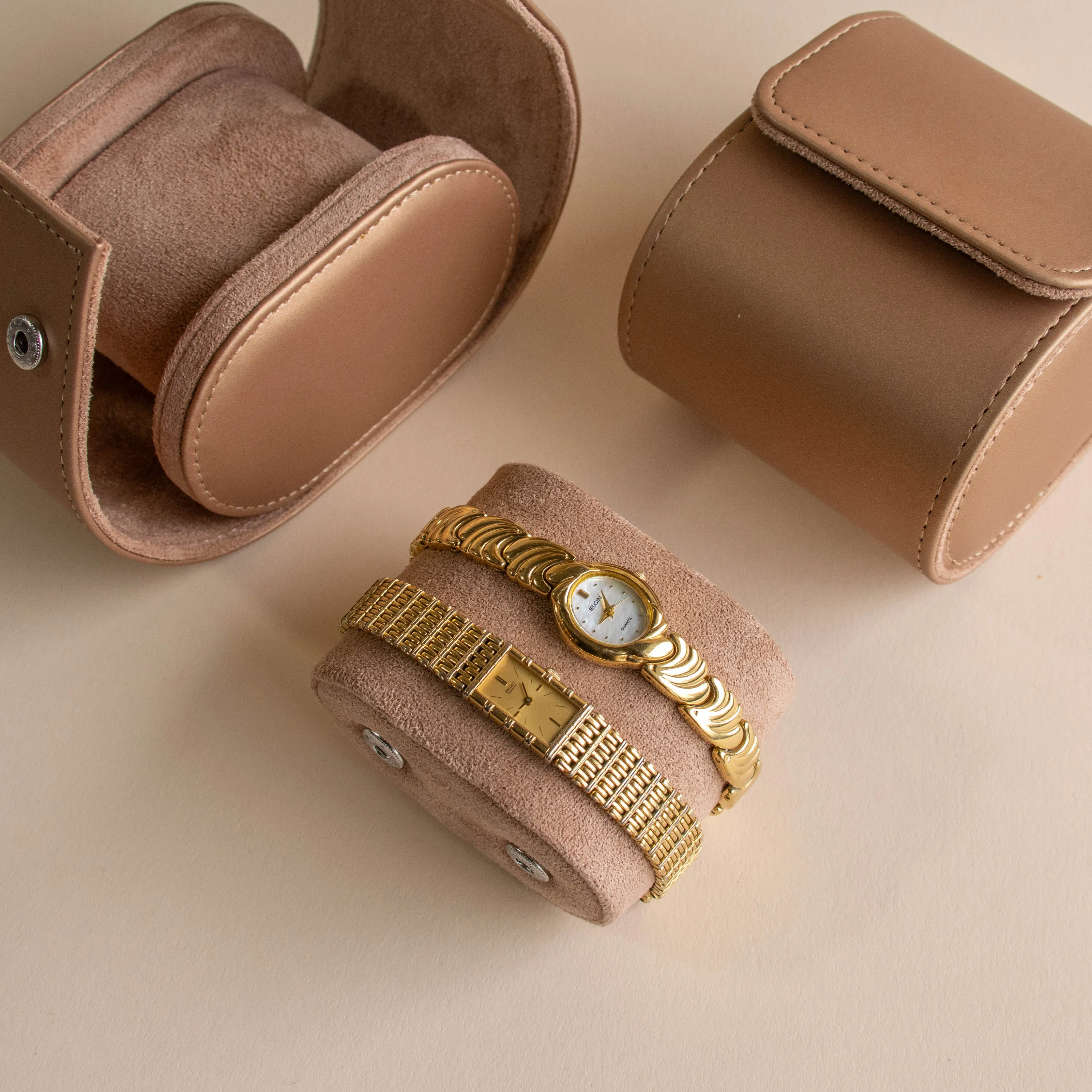Vintage Mario Valentino Cuff Gold Watch