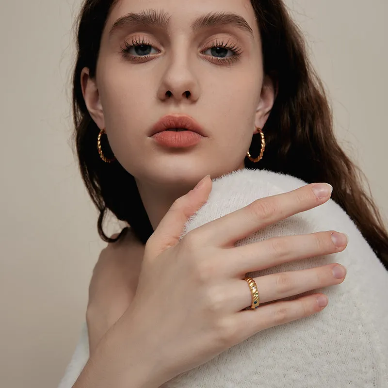 Vivian Starry Open Ring