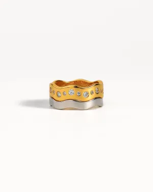 Wave Ring Set