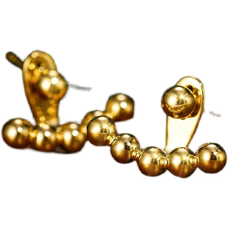 Women's Geometric 18k Gold Earrings