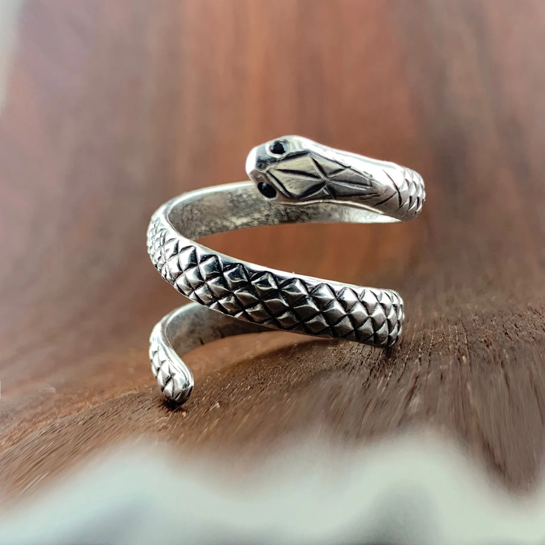 Wrap Snake Ring