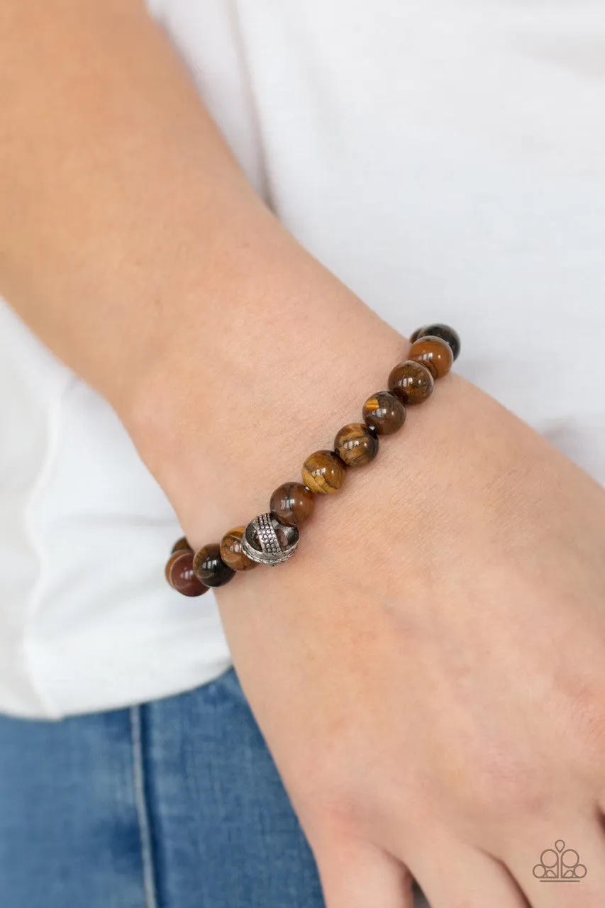 ZEN Commandments Brown Paparazzi Bracelet